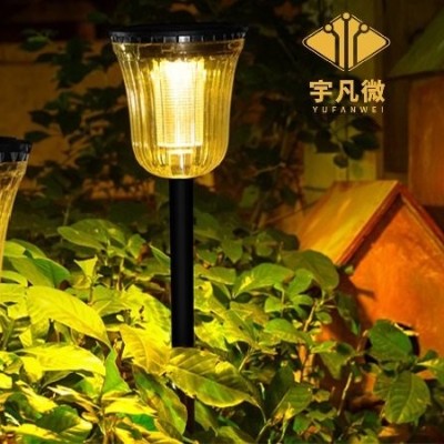 太陽能草坪燈方案開發客戶案例